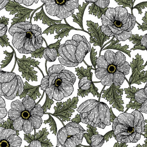 【THEME COLLECTION 05 FLOWER／LINEART】「44_flowerlineart」