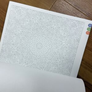 ぐっすり睡眠パズルぬりえ