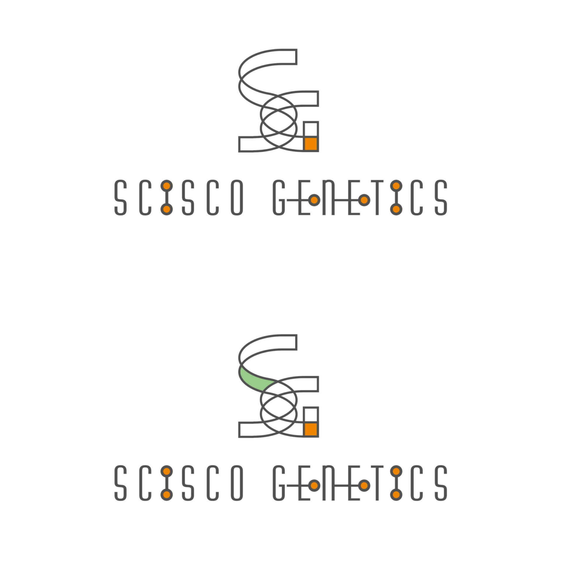 Scisco-Geneticsロゴデザイン
