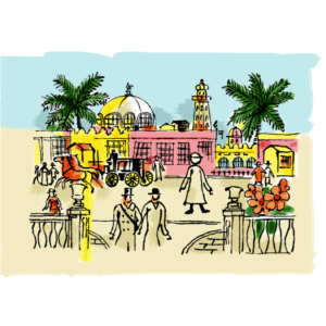 レディースブランドプリント