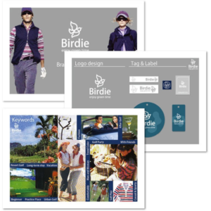 ゴルフウェアブランド企画