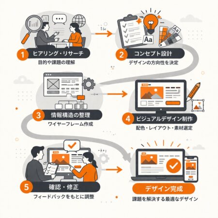 デザインの制作プロセス