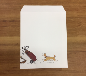 RootsGolf封筒デザイン