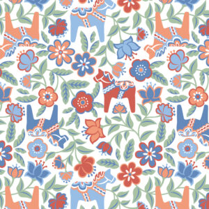 【北欧 4 Animal】「hokuoanimal_008」ダーラナホース