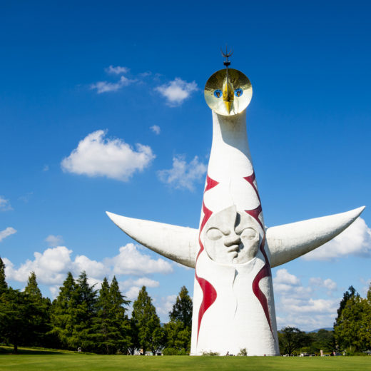 大阪・万博公園の太陽の塔