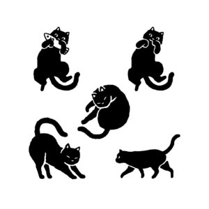 猫一番イラスト