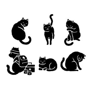 猫一番イラスト