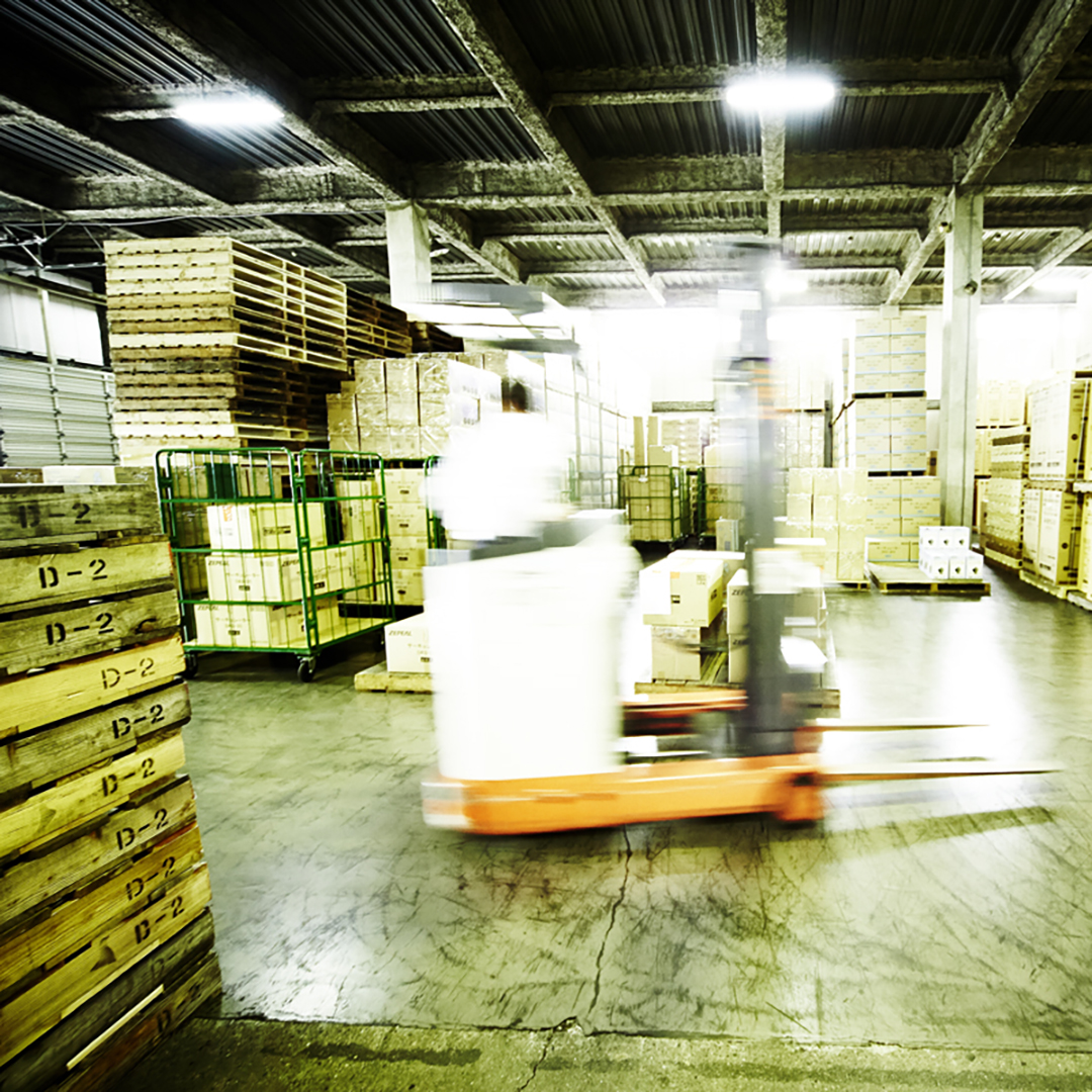 会社案内用　物流倉庫　撮影