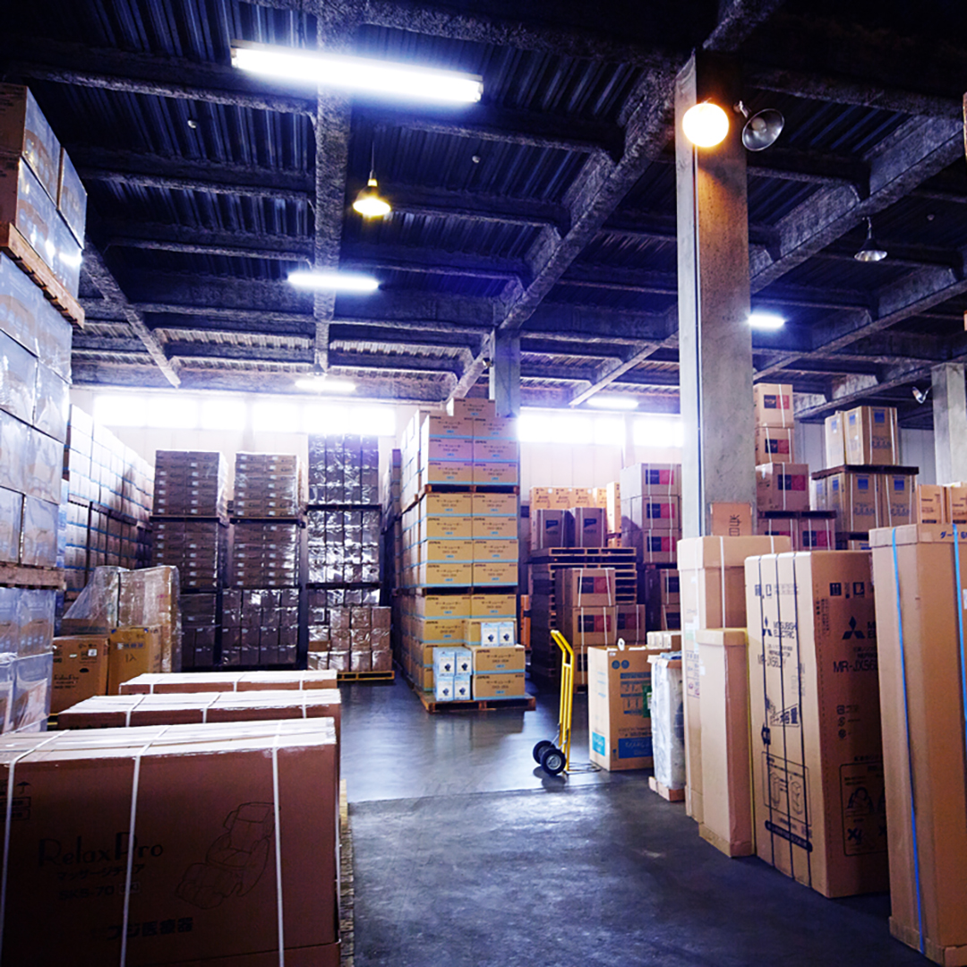 会社案内用　物流倉庫　撮影