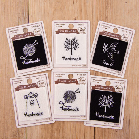 刺繍タグデザイン