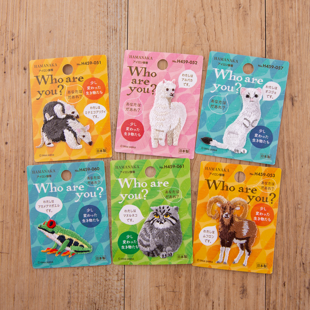 動物ワッペン デザイン