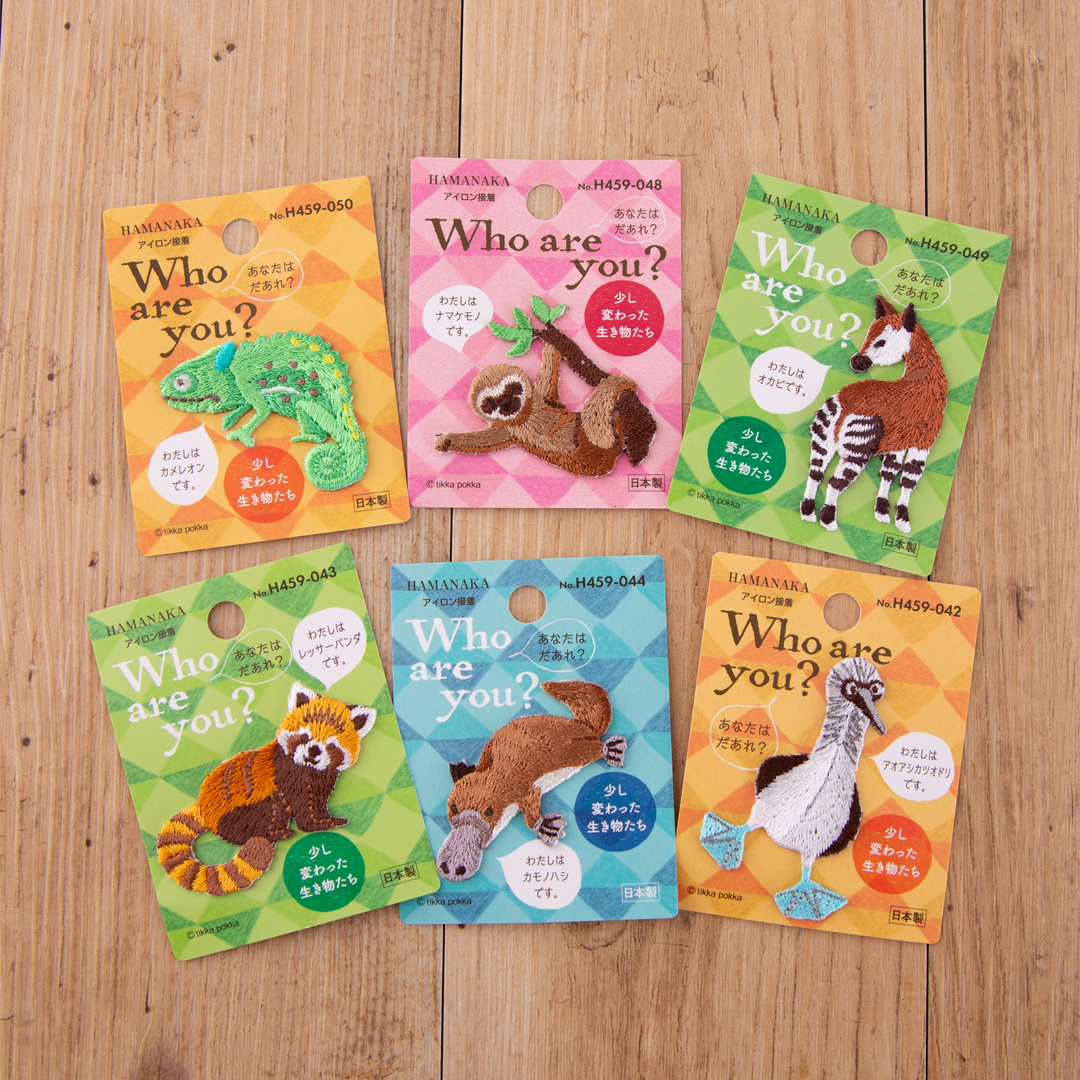 動物ワッペン デザイン