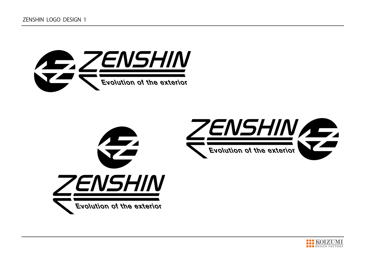ZENSHIN ロゴデザイン